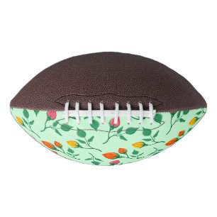 Blumenmuster mit farbigen Blume der Rose Football