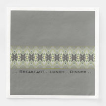 Blumenmuster mit Grau