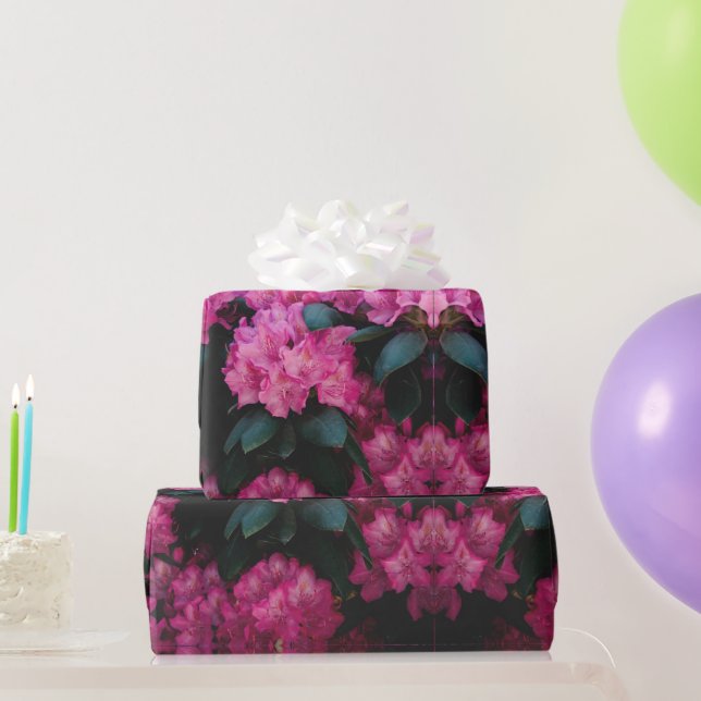Blumenmuster-Mode-Dekorative abstrakt Geschenkpapier (Partygeschenke)
