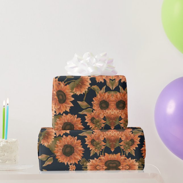 Blumenmuster-Mode-Dekorative tropisch Geschenkpapier (Partygeschenke)