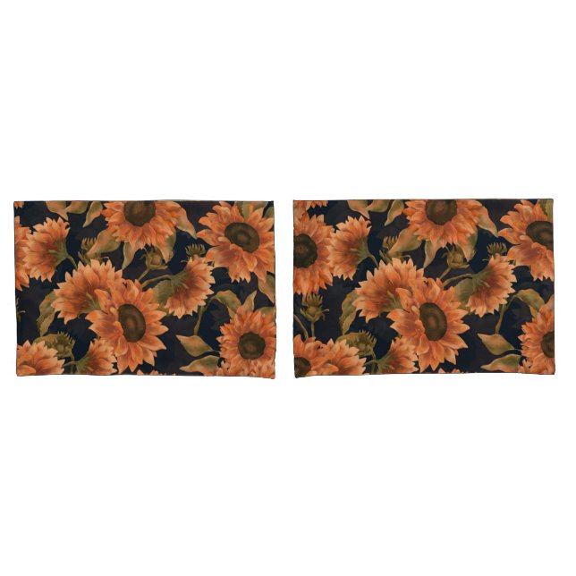 Blumenmuster-Mode-Dekorative tropisch Kissenbezug (Vorderseite-Set)
