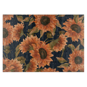 Blumenmuster-Mode-Dekorative tropisch Schneidebrett