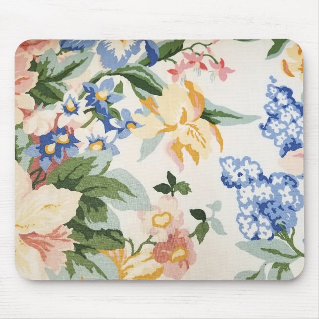 Blumenmuster Mousepad (Vorne)