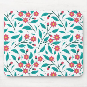 Blumenmuster Mousepad