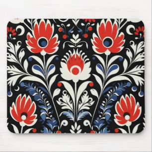 Blumenmuster Mousepad