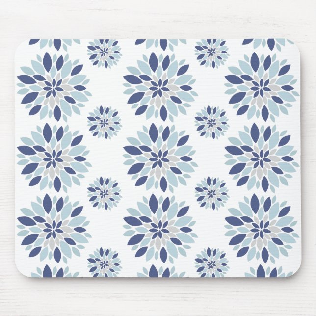 Blumenmuster Mousepad (Vorne)