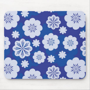 Blumenmuster Mousepad