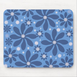 Blumenmuster-Mousepad - Stilvolle Schreibtischzugr Mousepad