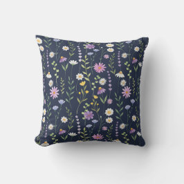 Blumenmuster-Muster-Fashion-Frühlingsblumen Kissen