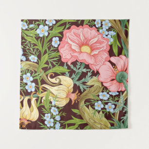 Blumenmuster nahtlos Hintergrund mit In Art Wandteppich