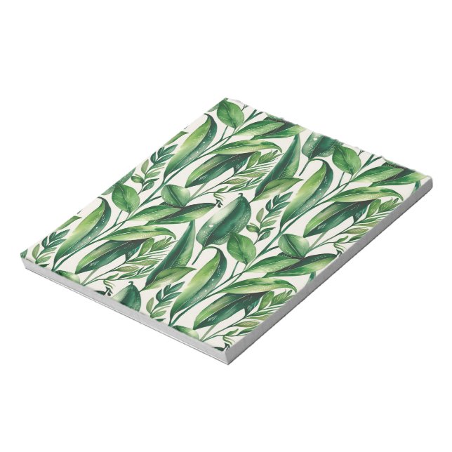 Blumenmuster Notizblock (Rotiert)