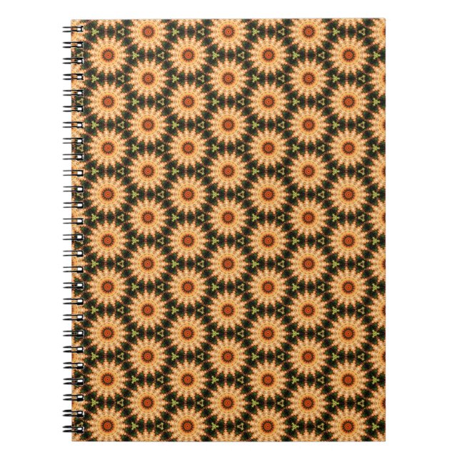 Blumenmuster Notizblock (Vorderseite)