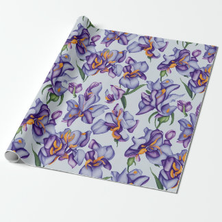Blumenmuster Orchid-Blume Geschenkpapier