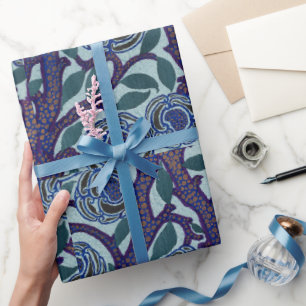 Blumenmuster orientalisches Samarkande Wrapping Pa Geschenkpapier