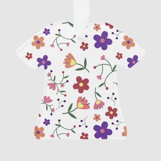 Blumenmuster- Ornament (Vorderseite)