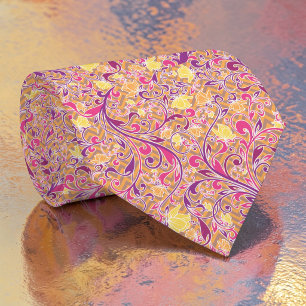 Blumenmuster Paisley Muster Maßgeschneiderte Krawa Krawatte