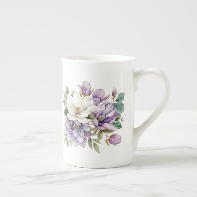 Blumenmuster  prozellantasse (Rechts)