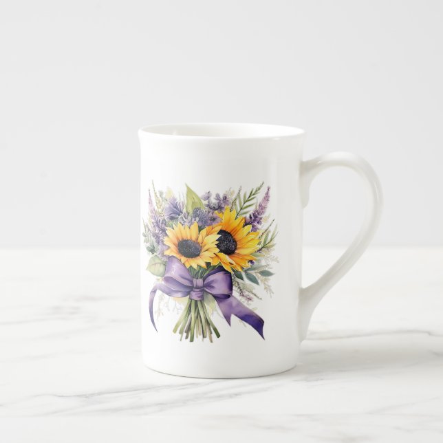 Blumenmuster  prozellantasse (Rechts)