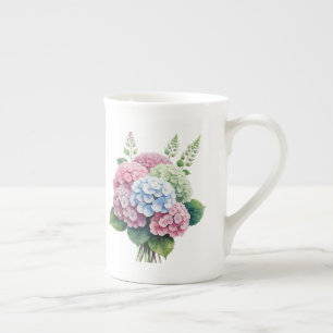 Blumenmuster prozellantasse