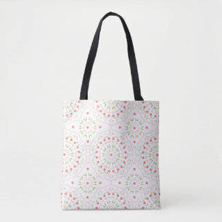 Blumenmuster Rosa Cute Chic Minimalist Mandala Tasche