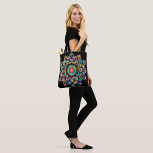 Blumenmuster-Royalty Schulterschluss-Tasche Tasche