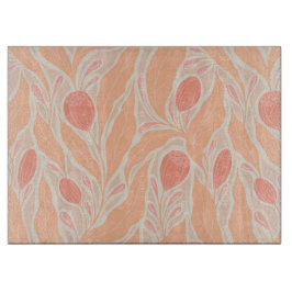 Blumenmuster Schneidebrett