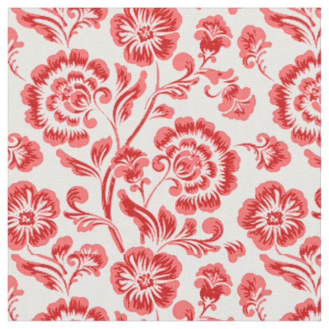 Blumenmuster Stoff (Nahaufnahme)
