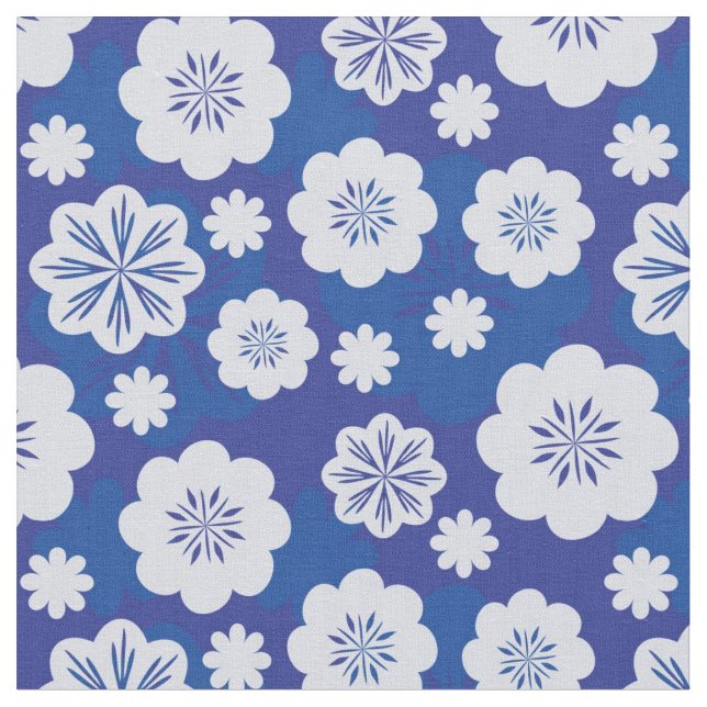 Blumenmuster Stoff (Nahaufnahme)