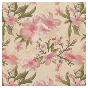 Blumenmuster Stoff
