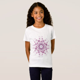 Blumenmuster T-Shirt