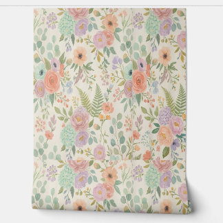 Blumenmuster tapete