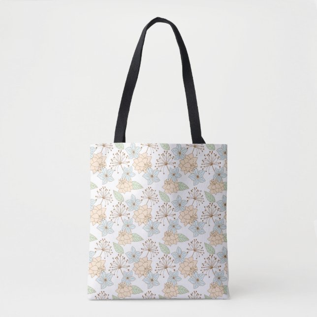 Blumenmuster Tasche (Vorderseite)