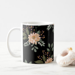 Blumenmuster Tasse
