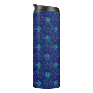 Blumenmuster-Thermobecher Thermosbecher