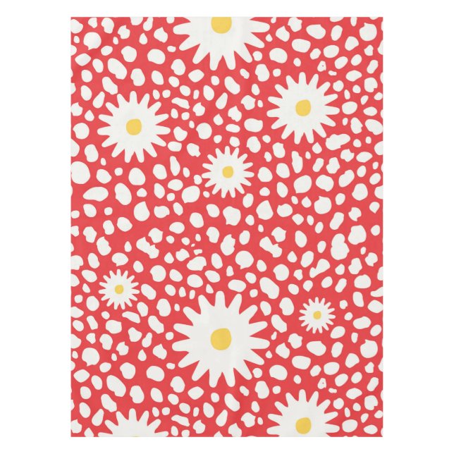 Blumenmuster Tischdecke (Vorderseite)