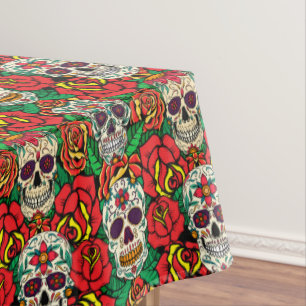 Blumenmuster Tischdecke