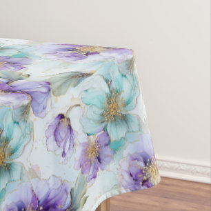 Blumenmuster Tischdecke
