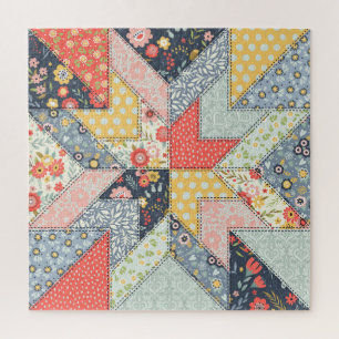 Blumenmuster: Vintage Ornamente