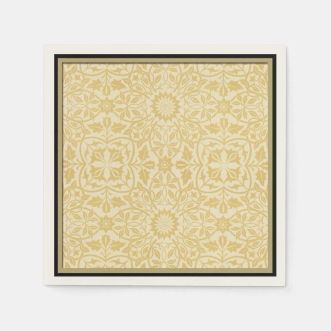 Blumenmuster von William Morris - Paper Napkins Serviette (Vorderseite)