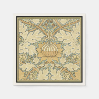 Blumenmuster von William Morris - Paper Napkins Serviette
