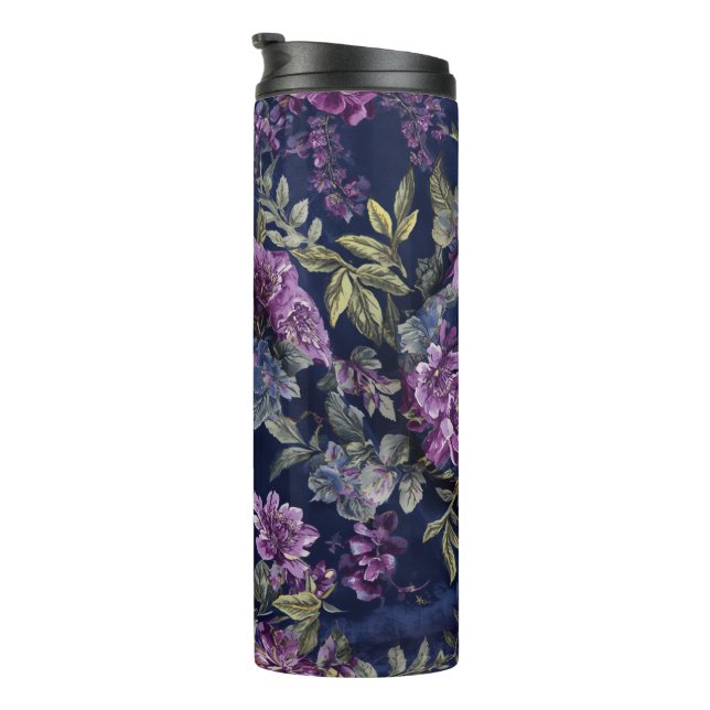 Blumenmuster-Wärmebecher Thermosbecher (Nach rechts gedreht)