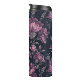 Blumenmuster-Wärmebecher Thermosbecher