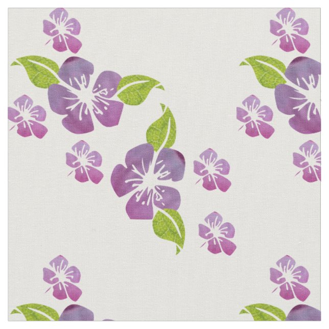Blumenmusterstoff Stoff (Nahaufnahme)