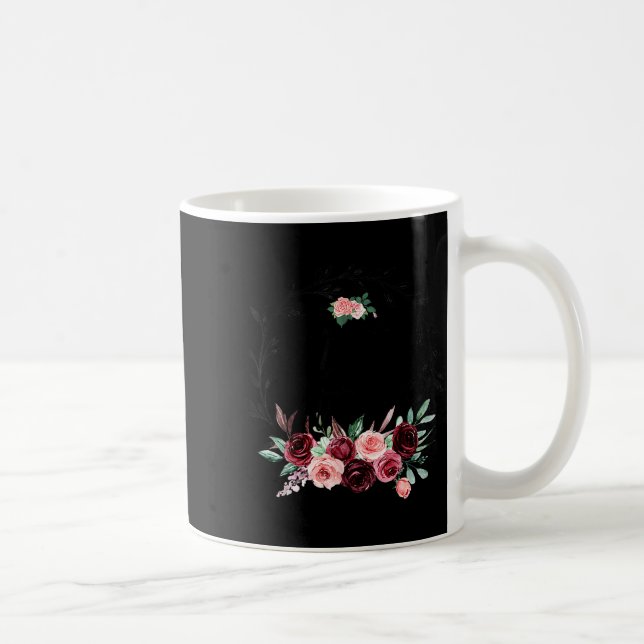 Blumenmutter der Braut Dusche Hochzeit Kaffeetasse (Rechts)