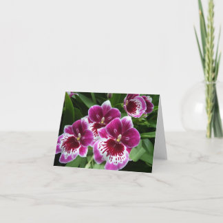 Blumennotecard für allgemeine Zwecke - Himbeere Or