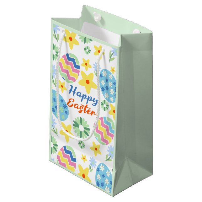 Blumenoaster Kleine Geschenktüte (Vorderseite Schrägansicht)