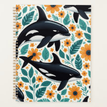 Blumenorca Spiral Foto Notebook