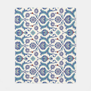 Blumenornament: Traditionelles arabisches Muster. Fleecedecke