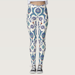 Blumenornament: Traditionelles arabisches Muster. Leggings