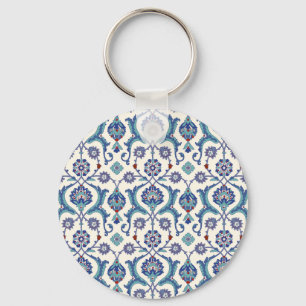 Blumenornament: Traditionelles arabisches Muster. Schlüsselanhänger